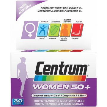 CENTRUM WOMEN 50+ ADVANCED TABLETTEN DOOSJE 30 STUKS