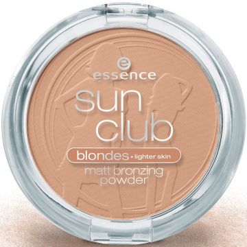 ESSENCE SUN CLUB BRUNETTES LIGHTER SKIN 01 NATURAL POEDER DOOSJE 15 GRAM