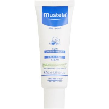 MUSTELA BEBE CRADLE CAP CREAM BABY CREME TUBE 40 ML