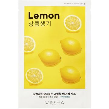MISSHA LEMON AIRY FIT SHEET MASK GEZICHTSMASKER 1 STUK