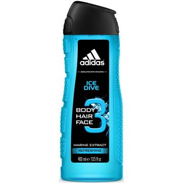 ADIDAS ICE DIVE SHOWER GEL DOUCHEGEL FLACON 400 ML