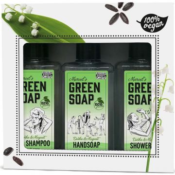 MARCEL'S GREEN SOAP TONKA & MUGUET GESCHENKSET 1 STUK