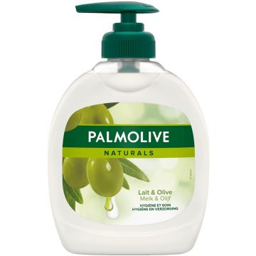 PALMOLIVE NATURALS MELK & OLIJF VLOEIBARE ZEEP POMP 300 ML