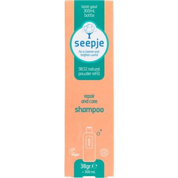 SEEPJE REPAIR AND CARE SHAMPOO (NAVULLING) DOOSJE 38 GRAM