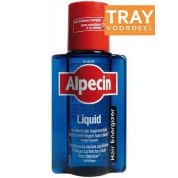 ALPECIN CAFFEINE LIQUID HAIR ENERGIZER HAARTONIC TRAY 6 X 200 ML