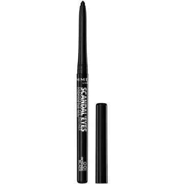 RIMMEL SCANDAL EYES EYE DEFINER 001 INTENSE BLACK OOGPOTLOOD 0,35 GRAM