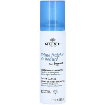 NUXE CREME FRAICHE DE BEAUTE MOISTURISING CREAM-IN-MIST SPRAY 50 ML