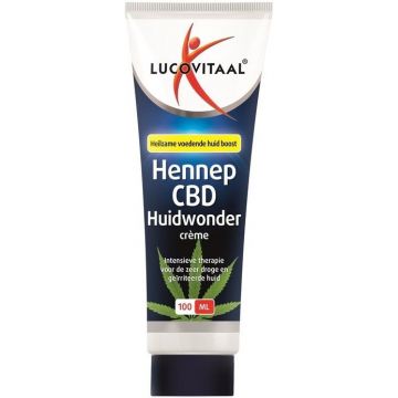 LUCOVITAAL HENNEP CBD HUIDWONDER CREME 100 ML