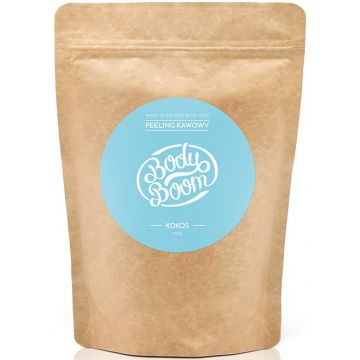 BODY BOOM COFFEE SCRUB PEELING KAWOWY COCONUT ZAKJE 30 GRAM