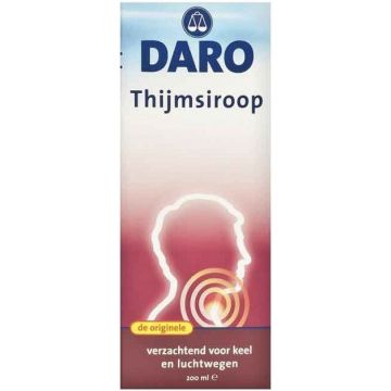 DARO THIJMSIROOP FLES 200 ML