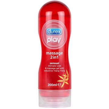 DUREX PLAY MASSAGE 2 IN 1 SENSUAL MASSAGEGEL FLACON 200 ML