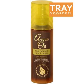 ARGAN OIL HEAT DEFENCE LEAVE IN SPRAY TRAY 12 X 150 ML