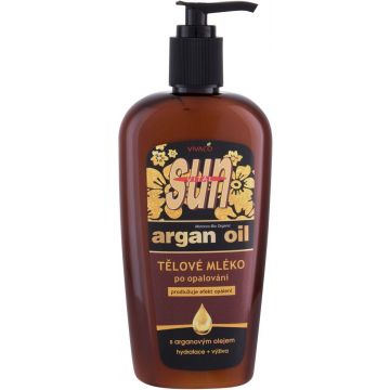 VIVACO SUN ARGAN OIL LOTION AFTERSUN POMP 300 ML