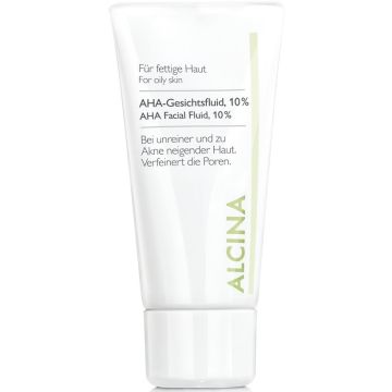 ALCINA AHA FACIAL FLUID FOR OILY SKIN GEZICHTSCREME 50 ML