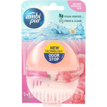 AMBI PUR WILD ROSE & PINK GRAPEFRUIT TOILETBLOK (REFILLABLE) 55 ML