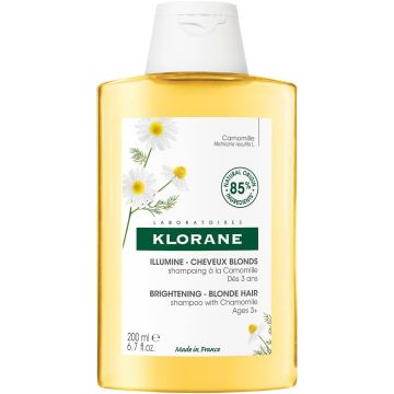 KLORANE ORGANIC CHAMOMILLE (KLORANE) ORGANIC CHAMOMILE BRIGHTENING BLONDE HAIR SHAMPOO FLACON 200 ML