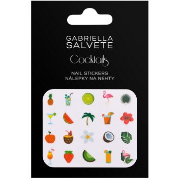 GABRIELLA SALVETE COCKTAILS (GABRIELLA SALVETE) COCKTAILS NAIL STICKERS 1 STUK