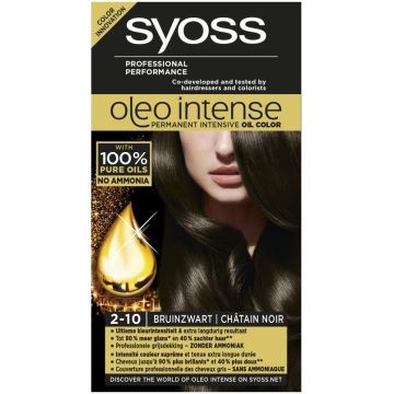 SYOSS OLEO INTENSE (SYOSS) OLEO INTENSE 2-10 BRUIN ZWART HAARVERF PAK 1 STUK