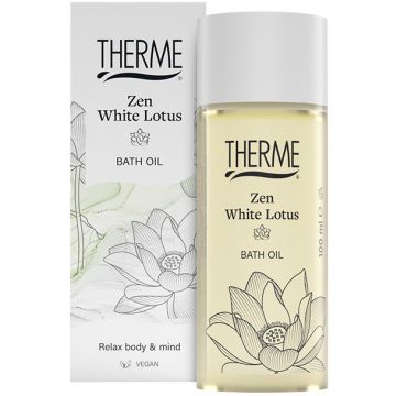 THERME ZEN WHITE LOTUS BATH OIL BADOLIE 100 ML