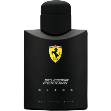 FERRARI SCUDERIA FERRARI BLACK (FERRARI) SCUDERIA FERRARI BLACK EDT FLES 125 ML