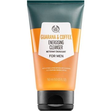 THE BODY SHOP FOR MEN GUARANA & COFFEE ENERGISING CLEANSER GEZICHTSREINIGER TUBE 150 ML