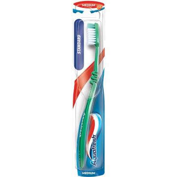 AQUAFRESH STANDARD MEDIUM TANDENBORSTEL PAK 1 STUK