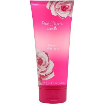 AQUOLINA PINK FLOWER BODY LOTION TUBE 200 ML