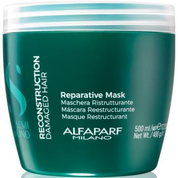 ALFAPARF SEMI DI LINO RECONSTRUCTION REPARATIVE MASK HAARMASKER POT 500 ML