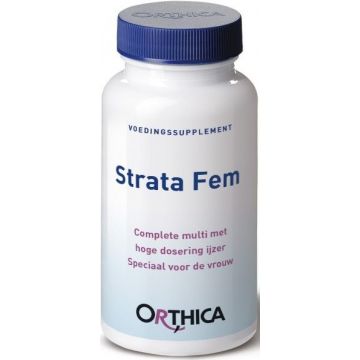 ORTHICA VOEDINGSSUPPLEMENT STRATA FEM TABLETTEN POT 60 STUKS