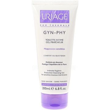 URIAGE GYN-PHY REFRESHING GEL INTIMATE HYGIENE TUBE 200 ML