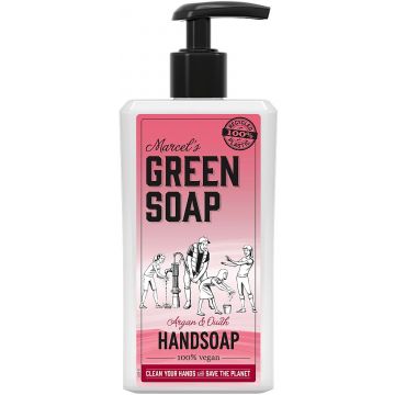 MARCEL'S GREEN SOAP ARGAN & OUDH HANDSOAP VLOEIBARE HANDZEEP (REFILLABLE) 500 ML