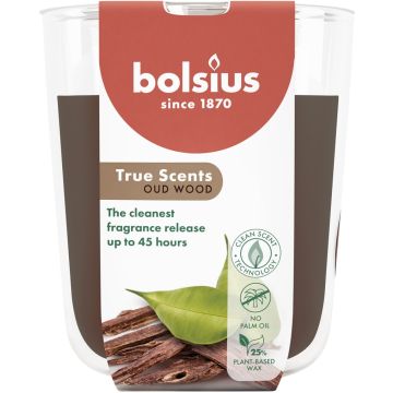 BOLSIUS TRUE SCENTS OUD WOOD 97 X 85 MM GEURKAARS 1 STUK