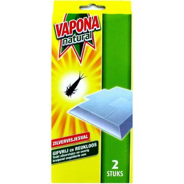 VAPONA NATURAL ZILVERVISJESVAL PAK 2 STUKS