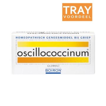 OSCILLOCOCCINUM HOMEOPATHISCH GENEESMIDDEL BIJ GRIEP KORRELS TRAY 252 X 6 STUKS