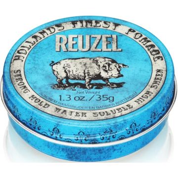 REUZEL STRONG HOLD WATER SOLUBLE HIGH SHEEN POMADE BLIKJE 35 GRAM