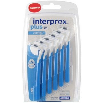 INTERPROX PLUS CONICAL 3-5 MM TANDENRAGERS PAK 6 STUKS