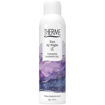 THERME ZEN BY NIGHT FOAMING SHOWER GEL DOUCHESCHUIM 200 ML