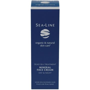 SEA LINE DEAD SEA TREATMENT MINERAL FACE CREAM GEZICHTSCREME TUBE 75 ML