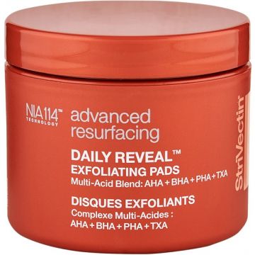 STRIVECTIN ADVANCED RESURFACING DAILY REVEAL EXFOLIATING PADS GEZICHTSSCRUB POT 60 STUKS