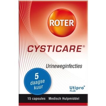 ROTER CYSTICARE CAPSULES DOOSJE 15 STUKS