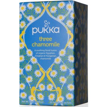 PUKKA THREE CHAMOMILE THEE 20 ZAKJES