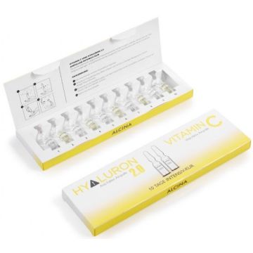 ALCINA HYALURON 2.0 + VITAMIN C AMPULLEN 1 STUK
