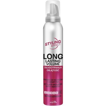 JOANNA STYLING EFFECT LONG LASTING VOLUME (JOANNA) LONG LASTING VOLUME EXTRA STRONG MOUSSE 150 ML