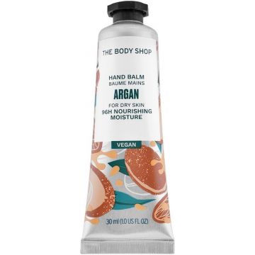THE BODY SHOP ARGAN HAND BALM HANDCREME TUBE 30 ML
