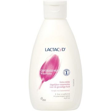 LACTACYD GEVOELIGE HUID WASEMULSIE FLACON 200 ML