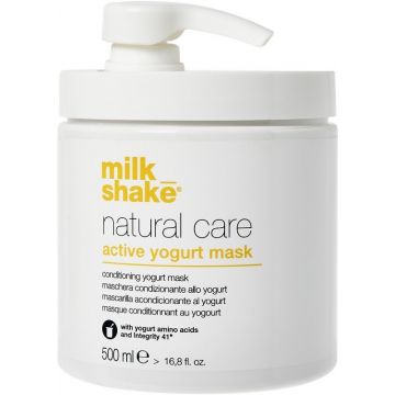 MILK SHAKE NATURAL CARE (MILK SHAKE) NATURAL CARE ACTIVE YOGHURT MASK HAARMASKER TUBE 500 ML