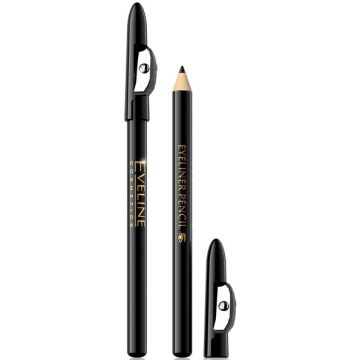EVELINE EYELINER PENCIL BLACK OOGPOTLOOD 1 STUK