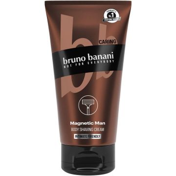 BRUNO BANANI MAGNETIC MAN BODY SHAVING CREAM SCHEERCREME 150 ML