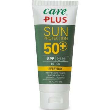 CARE PLUS SUN PROTECTION SPF 50+ EVERYDAY SUN LOTION ZONNEBRAND TUBE 100 ML