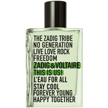 ZADIG & VOLTAIRE THIS IS US! SCENT FOR ALL EDT 100 ML